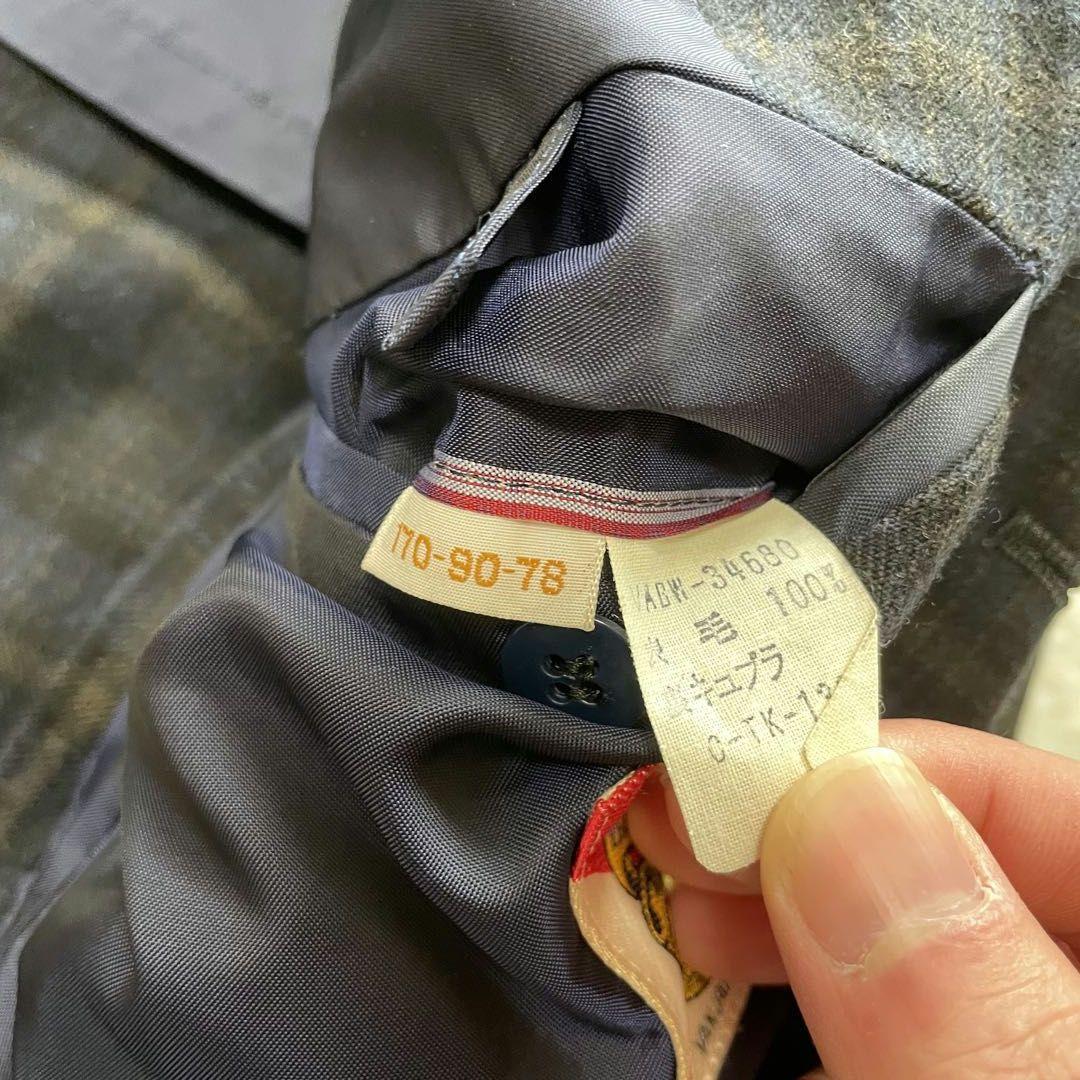 【希少美品】60〜70's VAN 　jacket 紺ブレ　金ボタン　チェック
