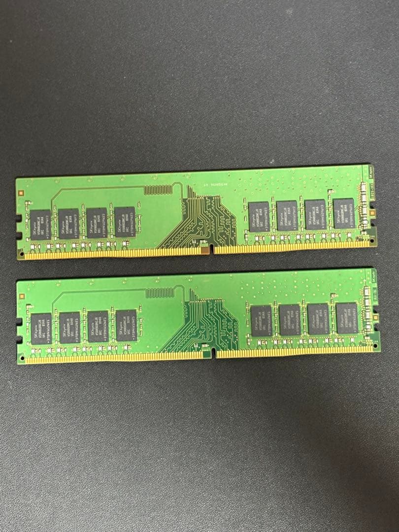SK Hynix 8GB DDR4-2666 メモリ 2枚セット
