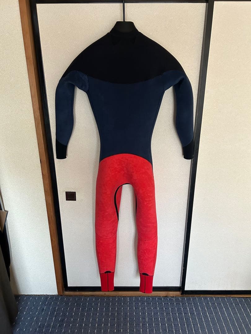 【美品】AIRTIGHTセミドライスーツXL 5×3mm裏起毛サーフィン