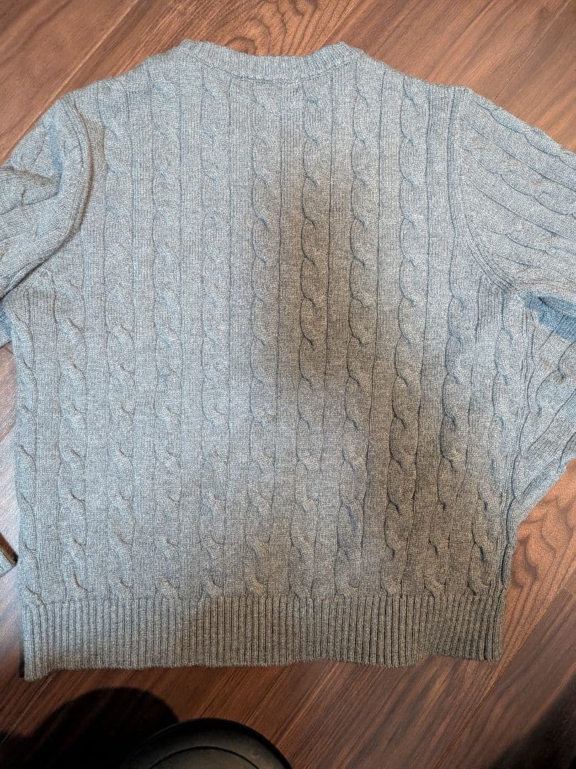 最終値下げ！　thetoe 　TOÉ Prager Knit グレー　S