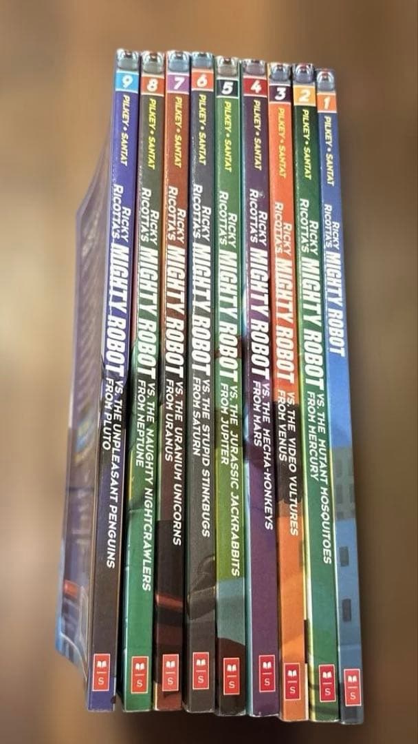 洋書 Ricky Ricotta's Mighty Robot Books 1 - 9