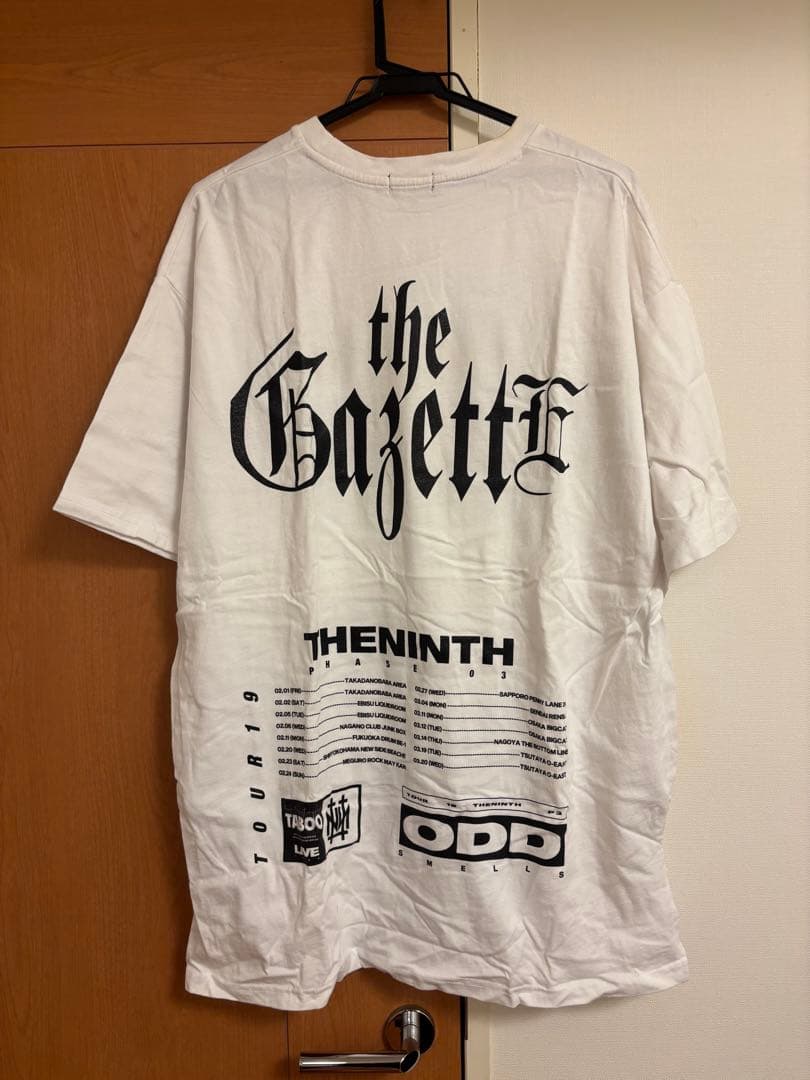 the GazettE ロゴ Tシャツ