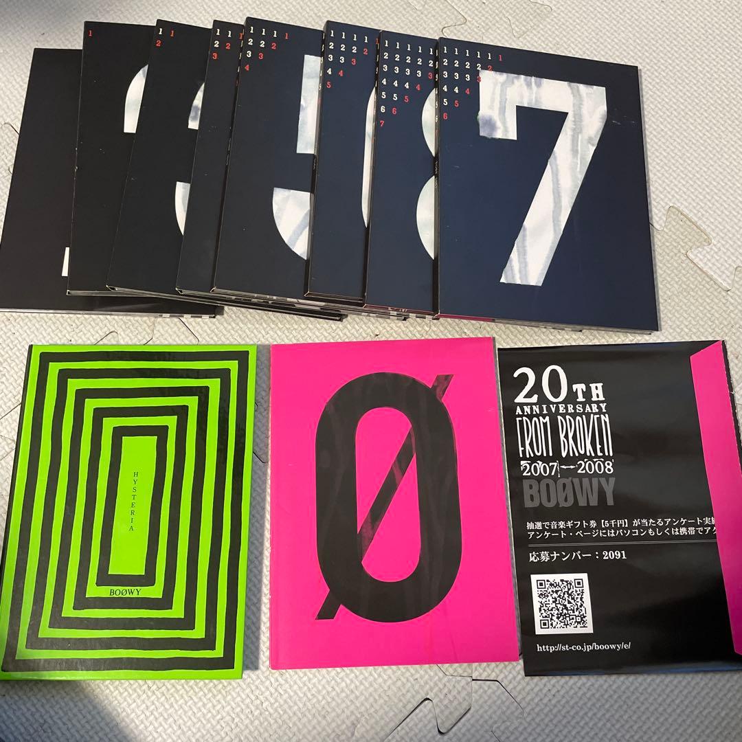 BOØWY GIGS BOX 8枚 DVDセット