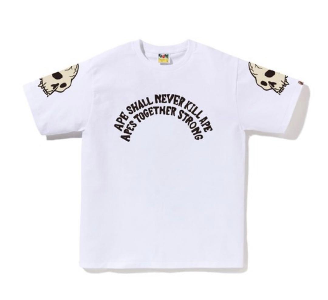 完売品/極美品 ABATHING APE SOUVENIR SKULL TEE