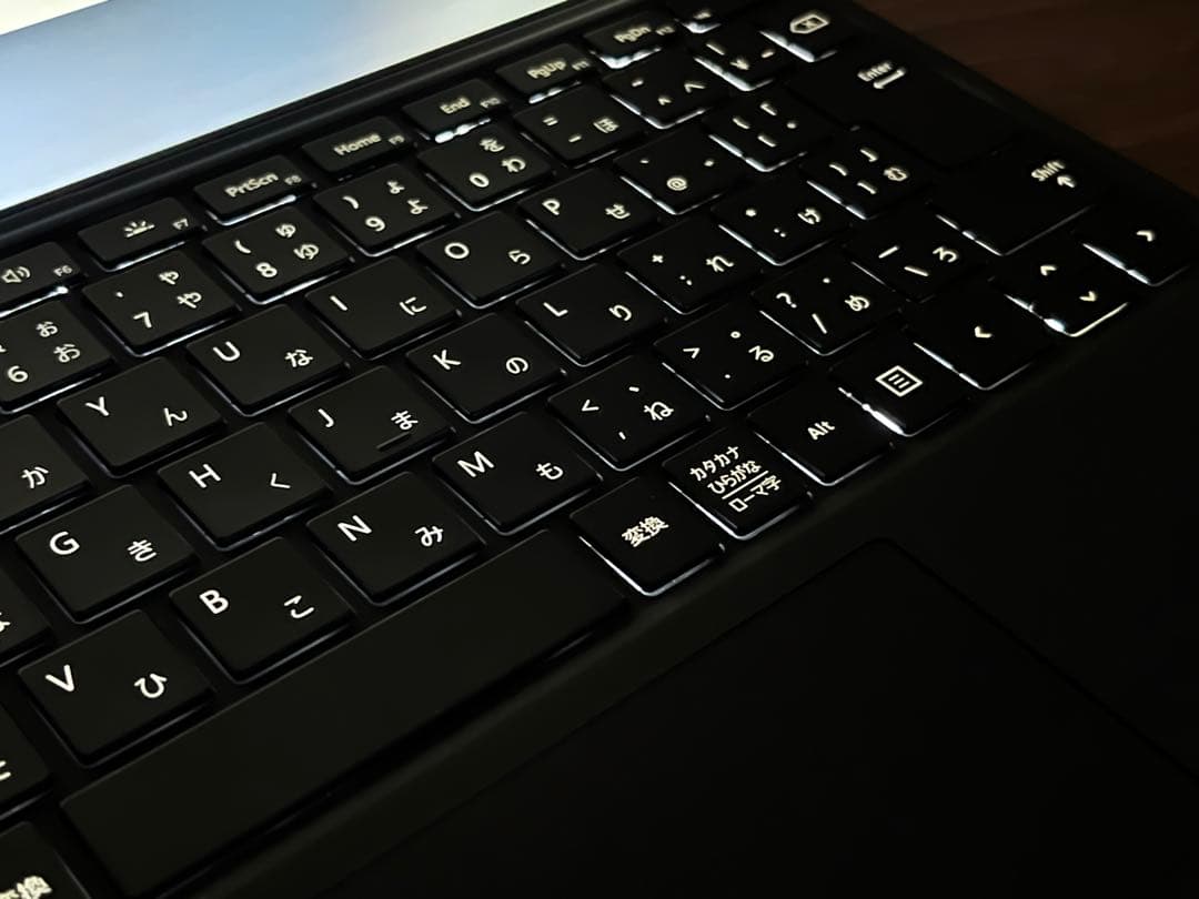 Microsoft Surface Pro 7本体 + キーボード + 社外ペン