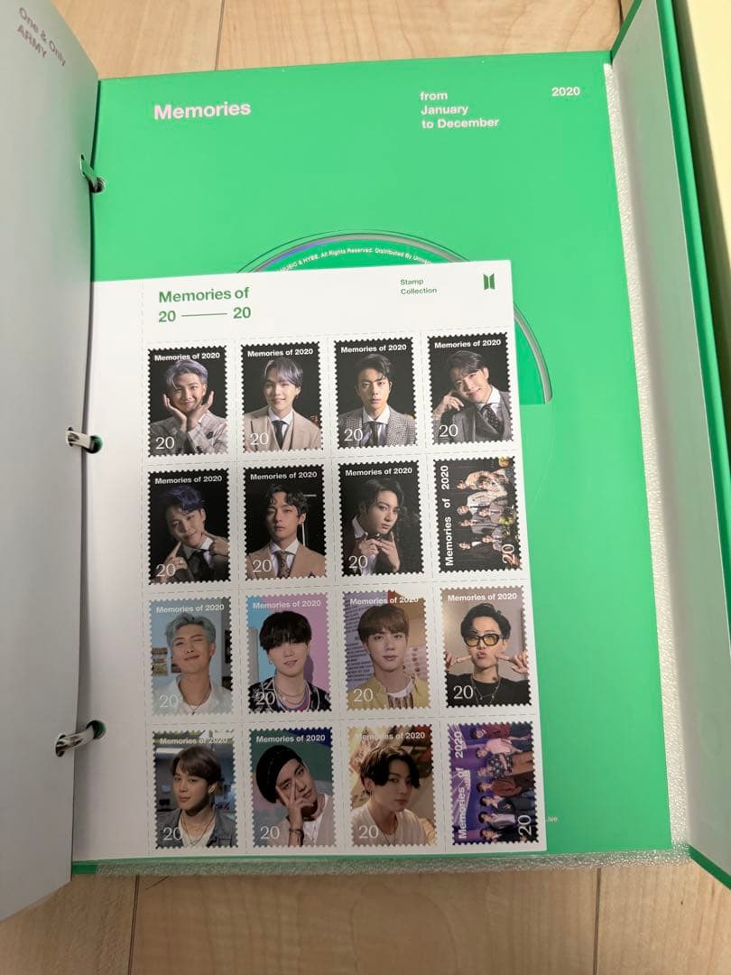 BTS メモリーズ　Memories 2020・2021 ジョングク トレカ