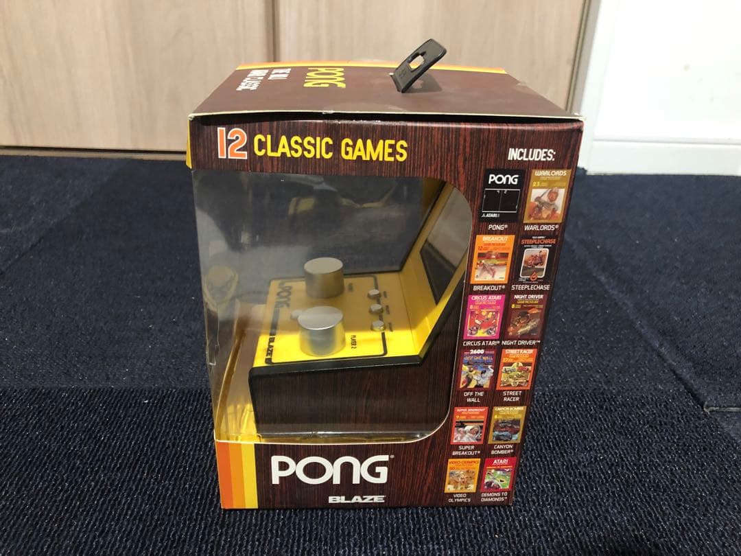 Atari Pong Mini Arcade レトロアーケード　ミニアーケード