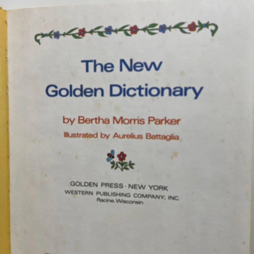大型本　THE NEW GOLDEN DICTIONARY