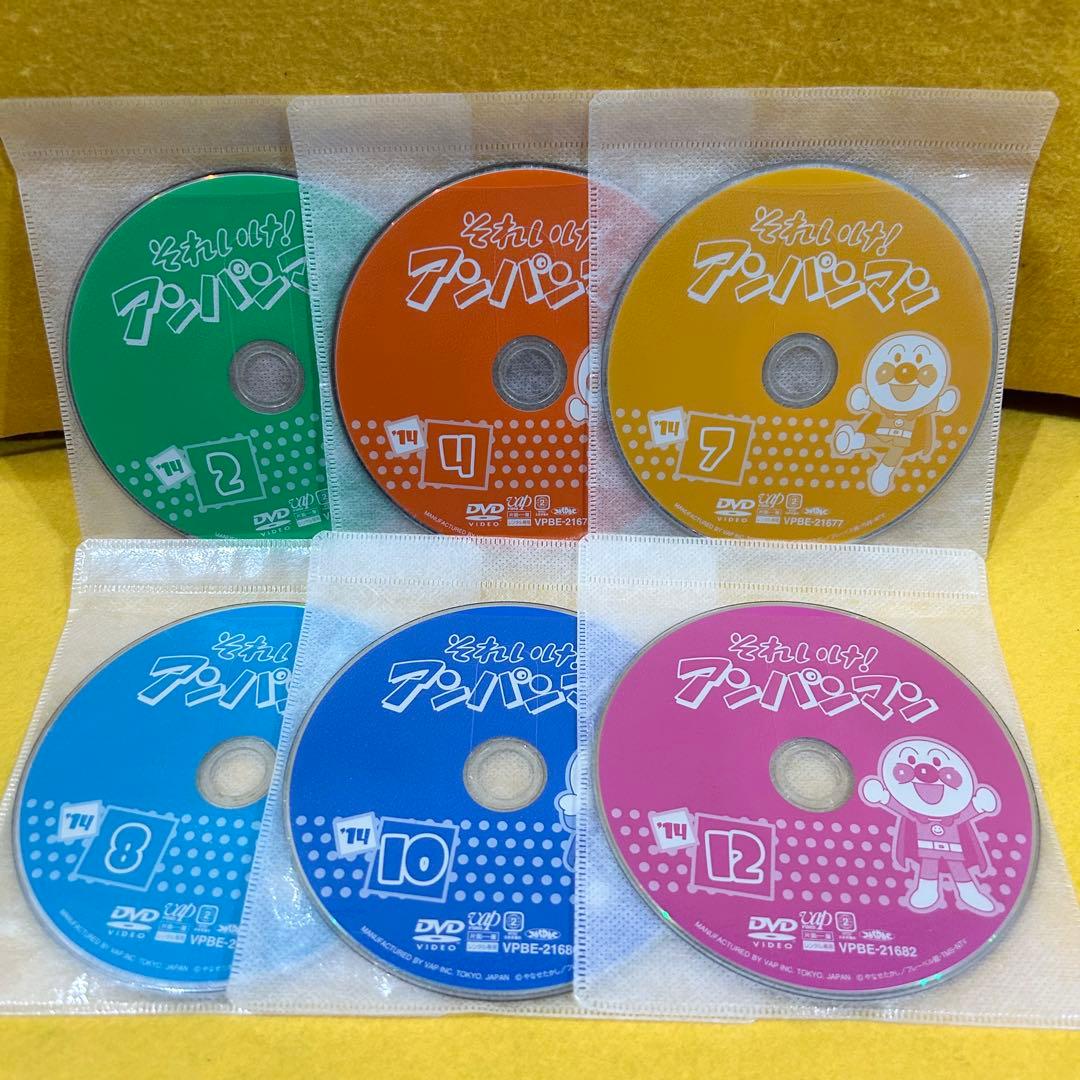 それいけ！アンパンマン'14 全12巻 DVD 全巻セット