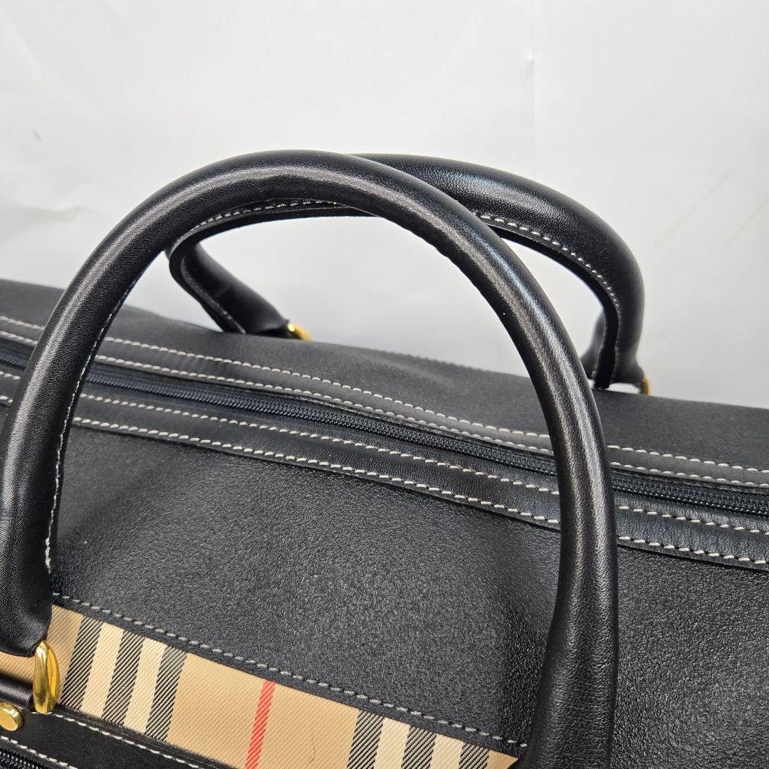 極美品 BURBERRY GOLF ボストンバッグ 2way ノバチェック