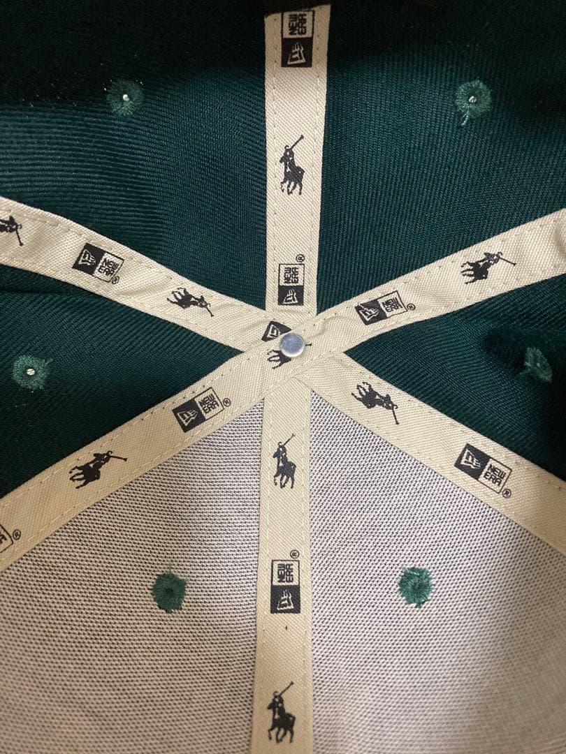 た*。様 【美品】NEW ERA ラルフローレン ダークグリーン　L 大谷翔平