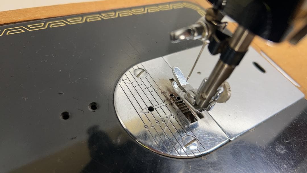 SINGER製　足踏みミシン　191U　通電○　レトロ