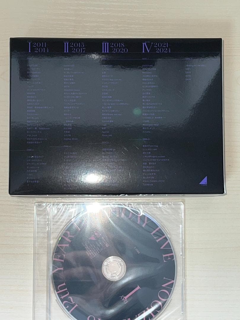 開封済 乃木坂46 12th YEAR バスラ LIVE 完全生産限定盤 DVD