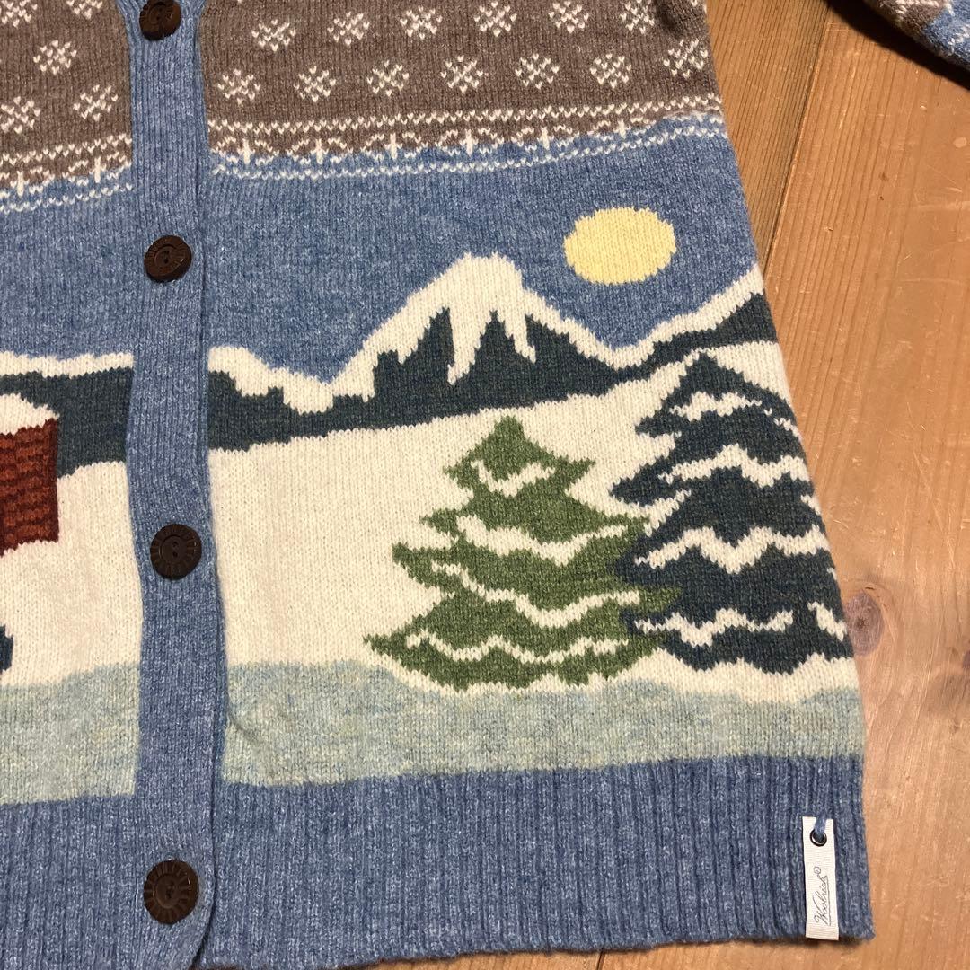 【極美品‼️】Wool rich ヴィンテージカーディガン M ウール100 古着