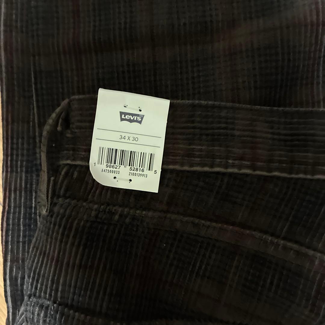 Levi's 578 Plaid Corduroy Pants 34×30