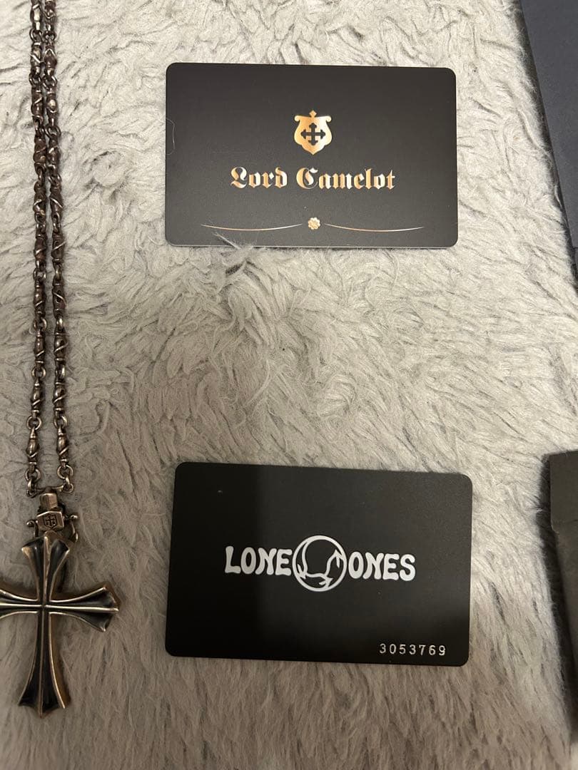 ロンワンズ　ペンダントlarge size ロードキャメロットチェーン 完品