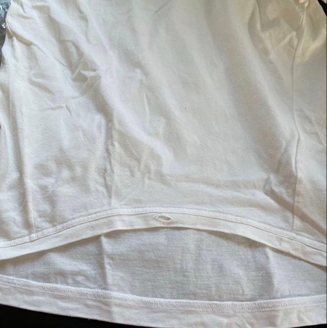 CHANEL ビジュー付き ホワイト半袖Tシャツ