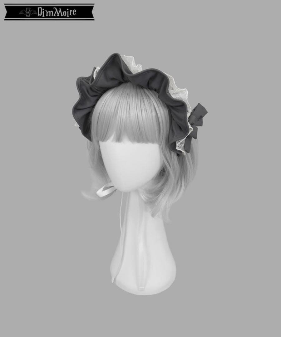 儚骸ヘッドドレス【Gray】