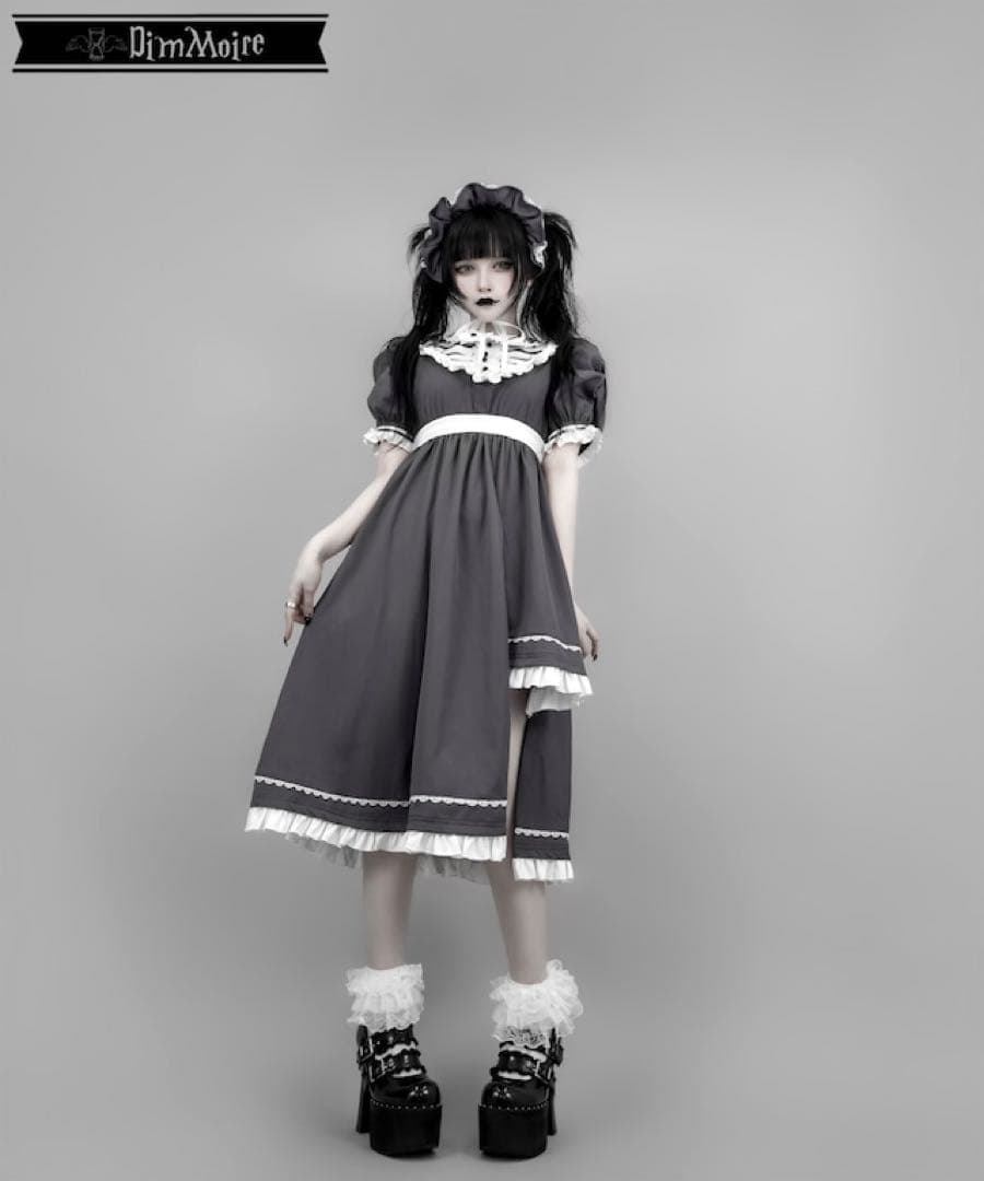 儚骸ヘッドドレス【Gray】