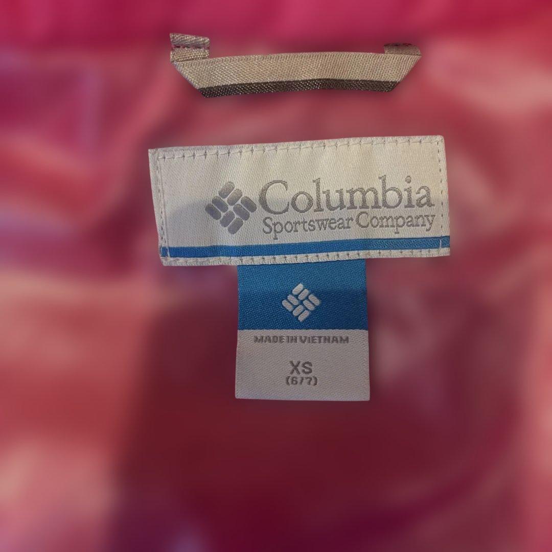 Columbia 子ども用スキーウェア ピンク ネイビー
