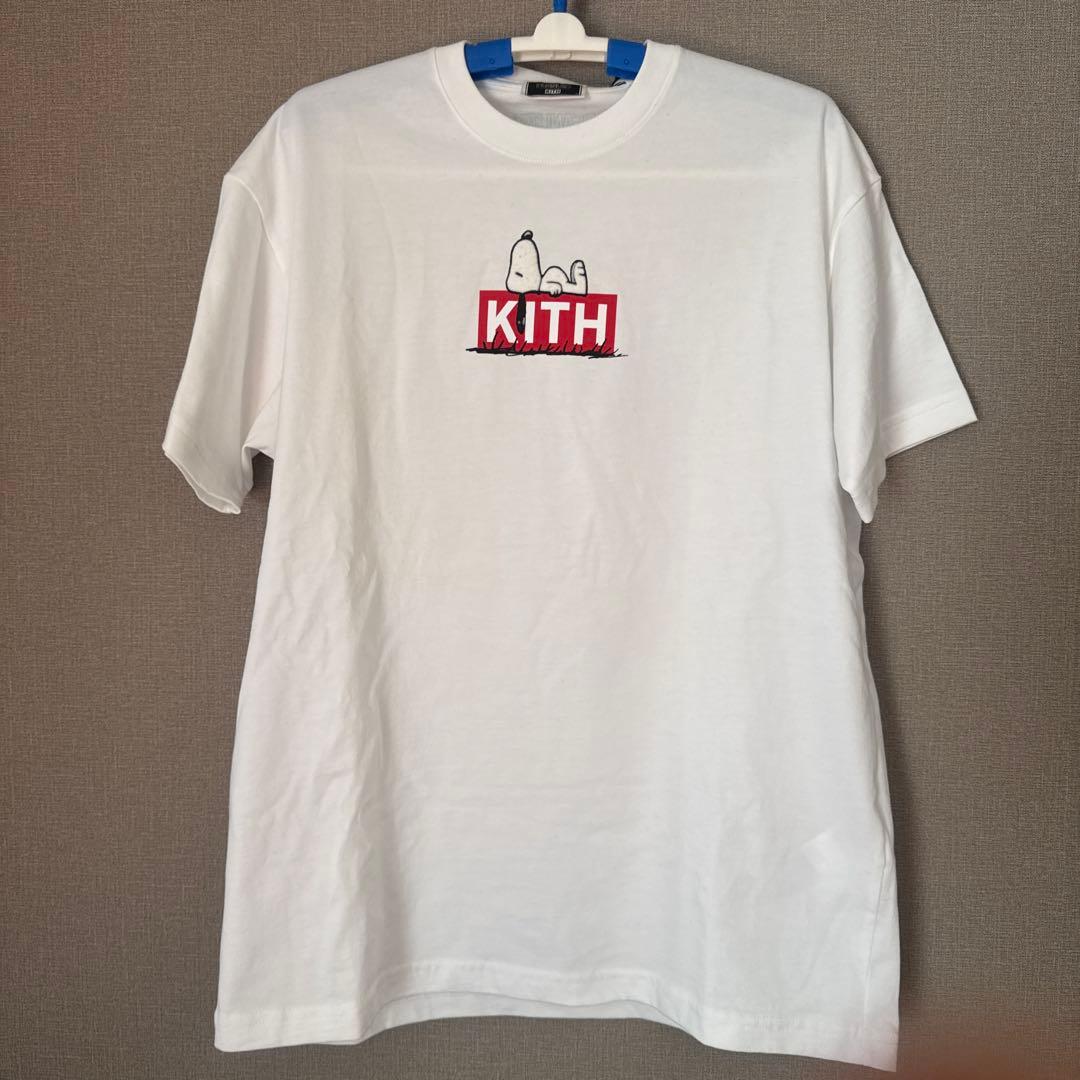 KITH スヌーピー　ピーナッツ　BOXLOGO Tシャツ