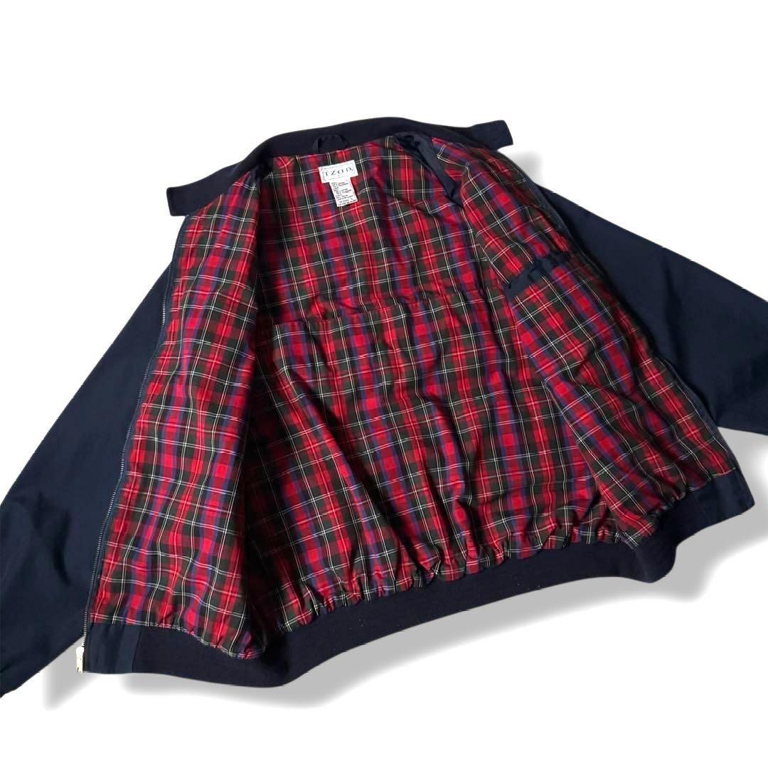 IZOD G9 スイングトップ ハリントンジャケット 90s 紺 ラコステ
