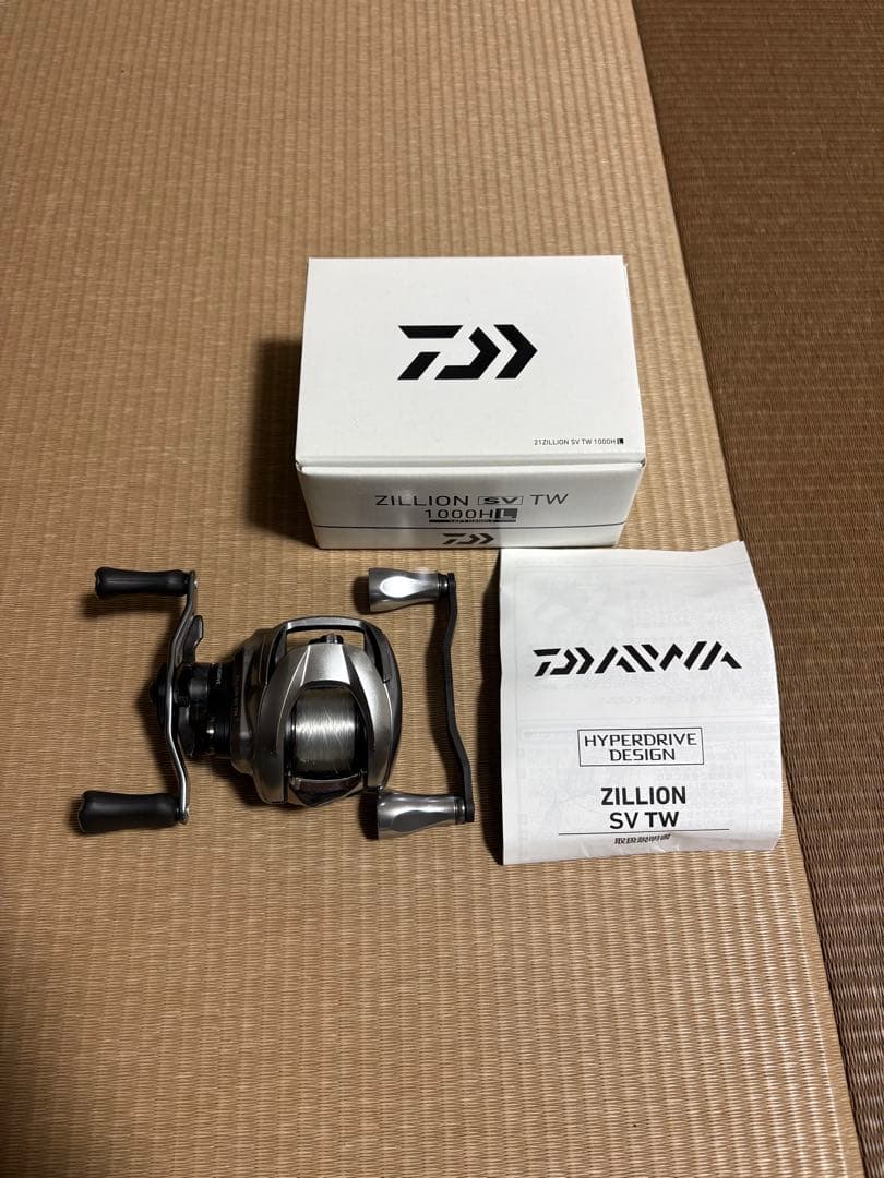 21ジリオンsvtw HG (7.1) 左巻き+90mmハンドル