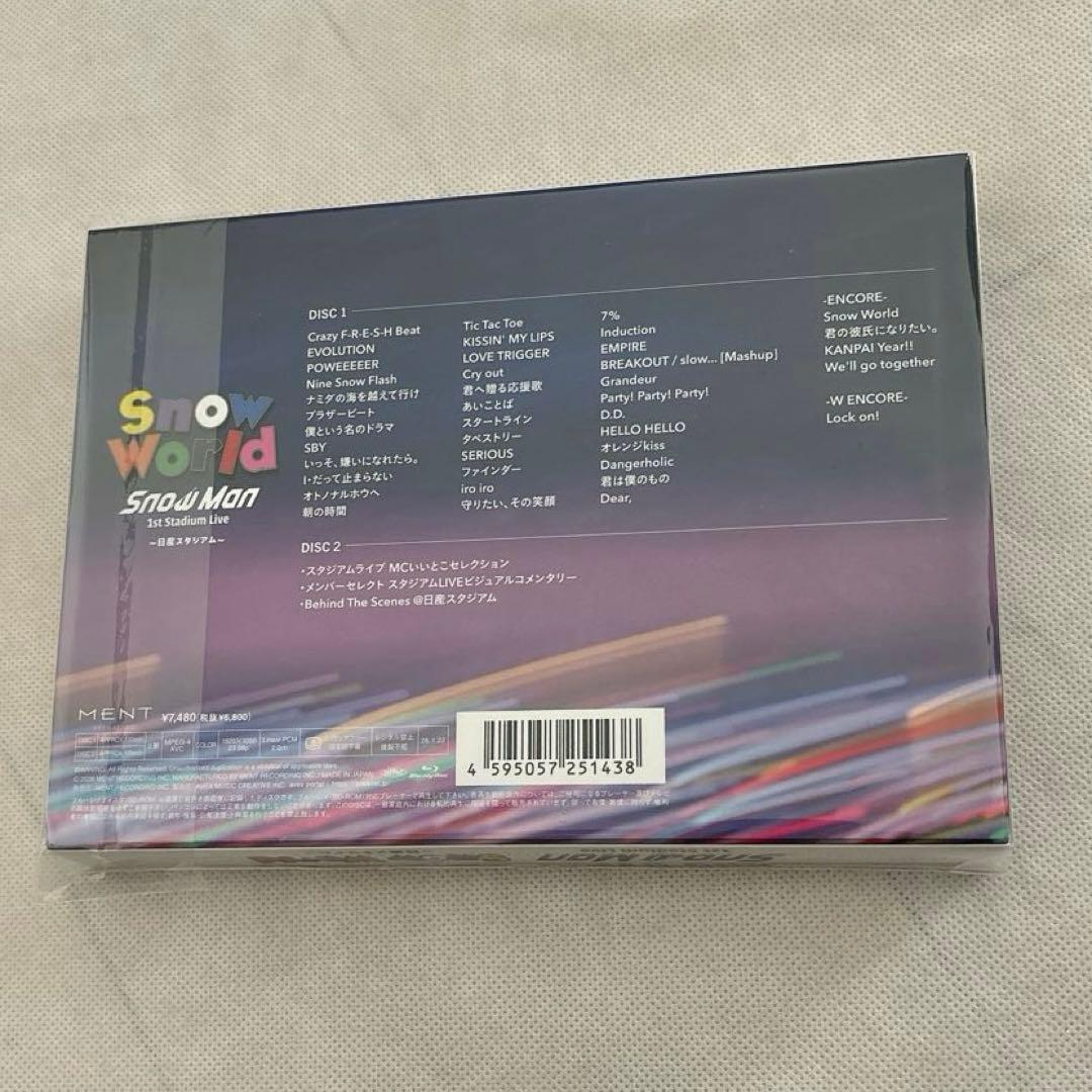  World  Man Blu-ray FC限定　ライブDVD