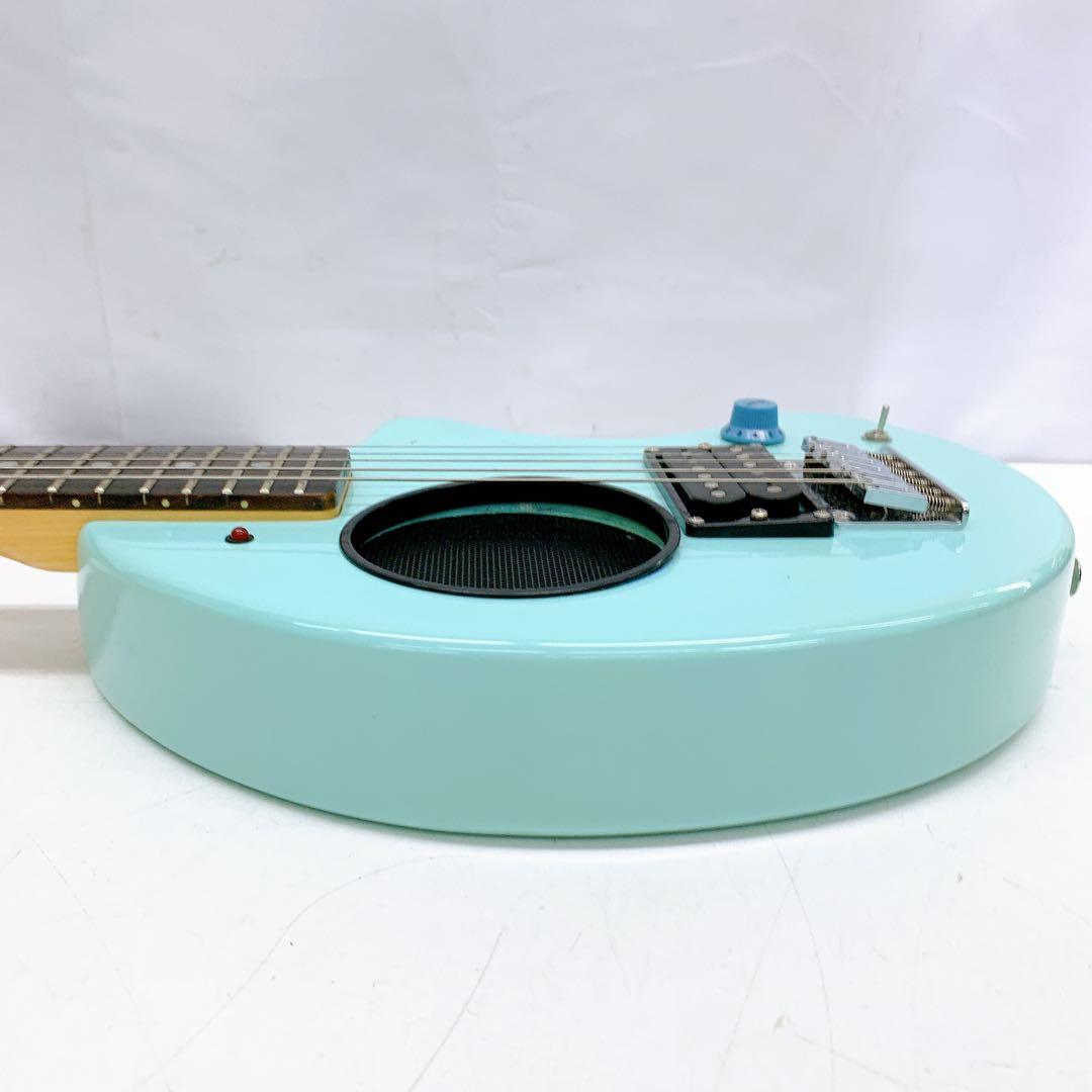 9AB035 フェルナンデス ZO-3 エレキギター ミントグリーン アンプ内蔵