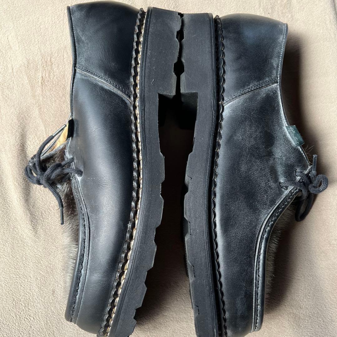 廃盤　paraboot ミカエルフォック ブラック アザラシ　43