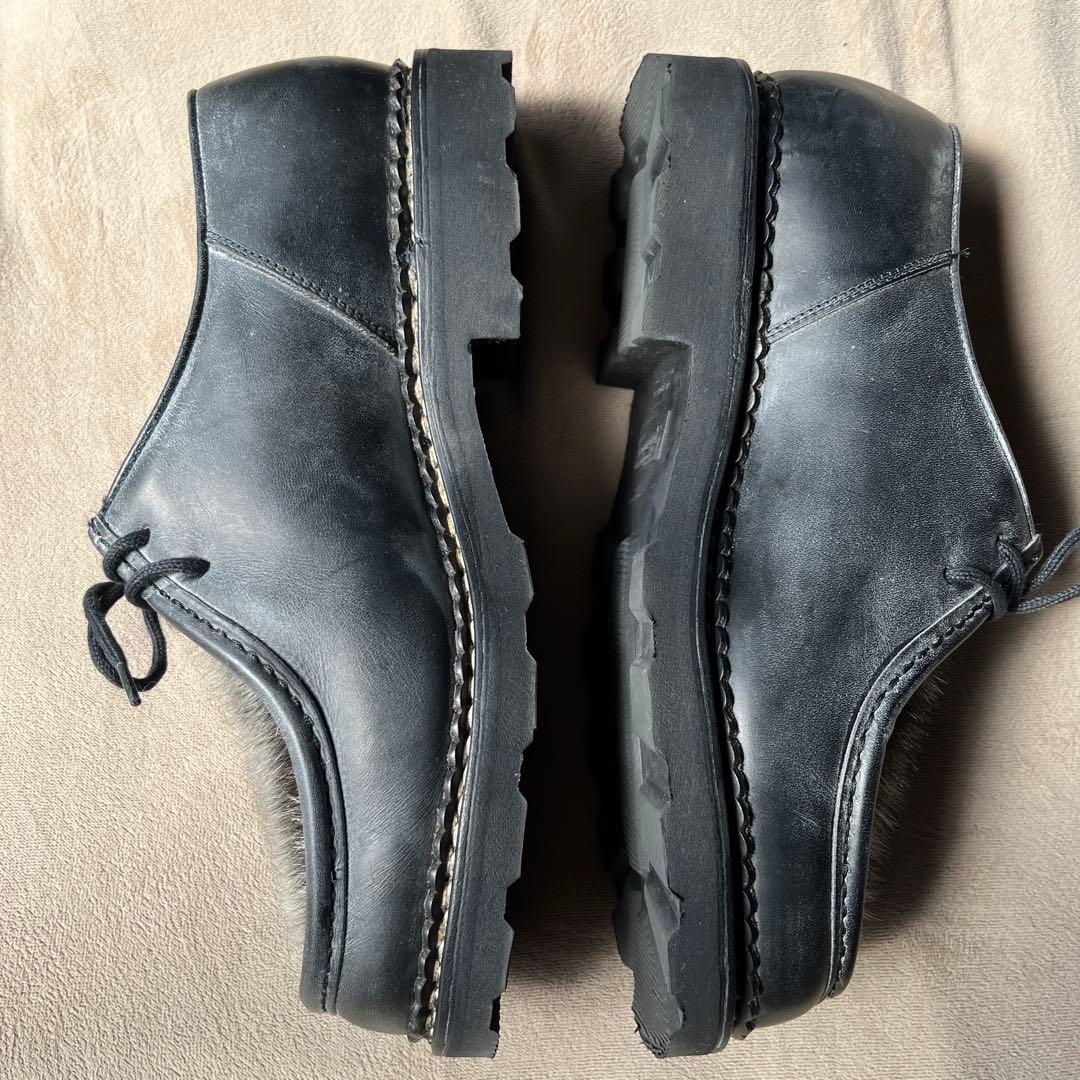 廃盤　paraboot ミカエルフォック ブラック アザラシ　43