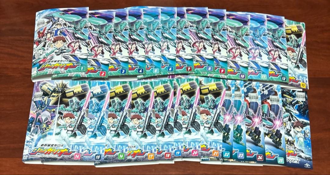 新幹線変形ロボシンカリオン 全巻完結セット 劇場版付 dvd