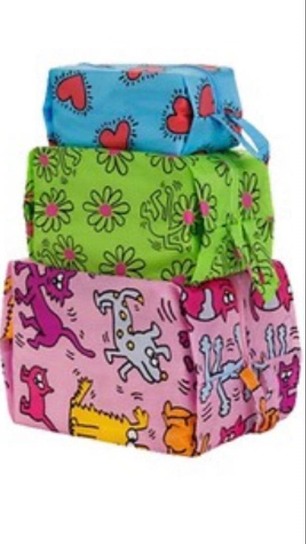 BAGGU 3DZIPSET キースヘリング