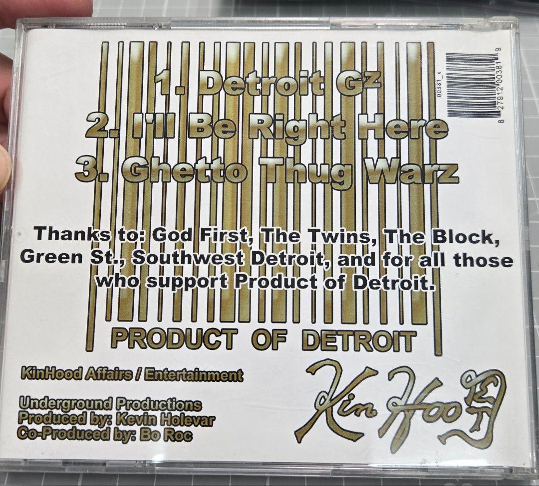 洋楽 PRODUCT OF DETROIT BO-ROCC G-RAP