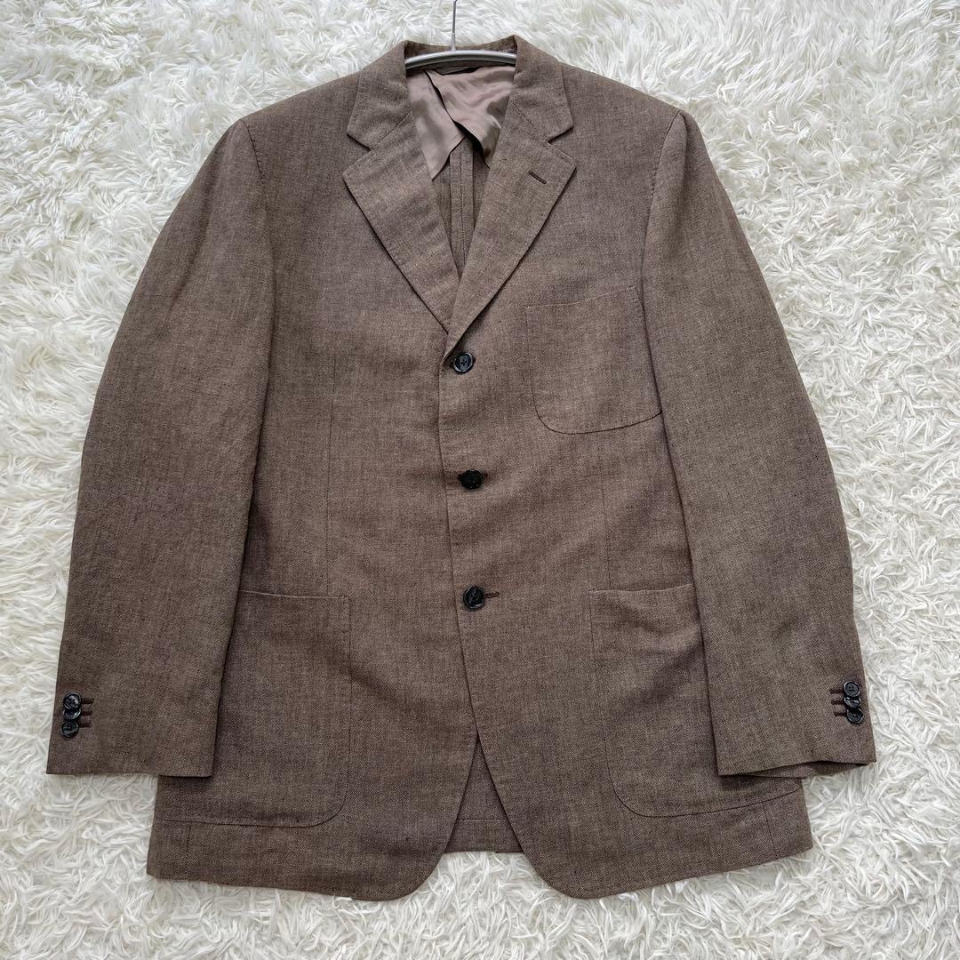美品✨XL❗️Valditaro for SHIPS リネン　テーラードジャケット