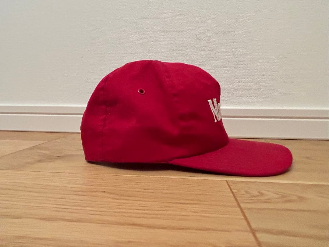カ*コ様 80-90s Marlboro 赤色 ロゴ刺繍キャップ　 USA製