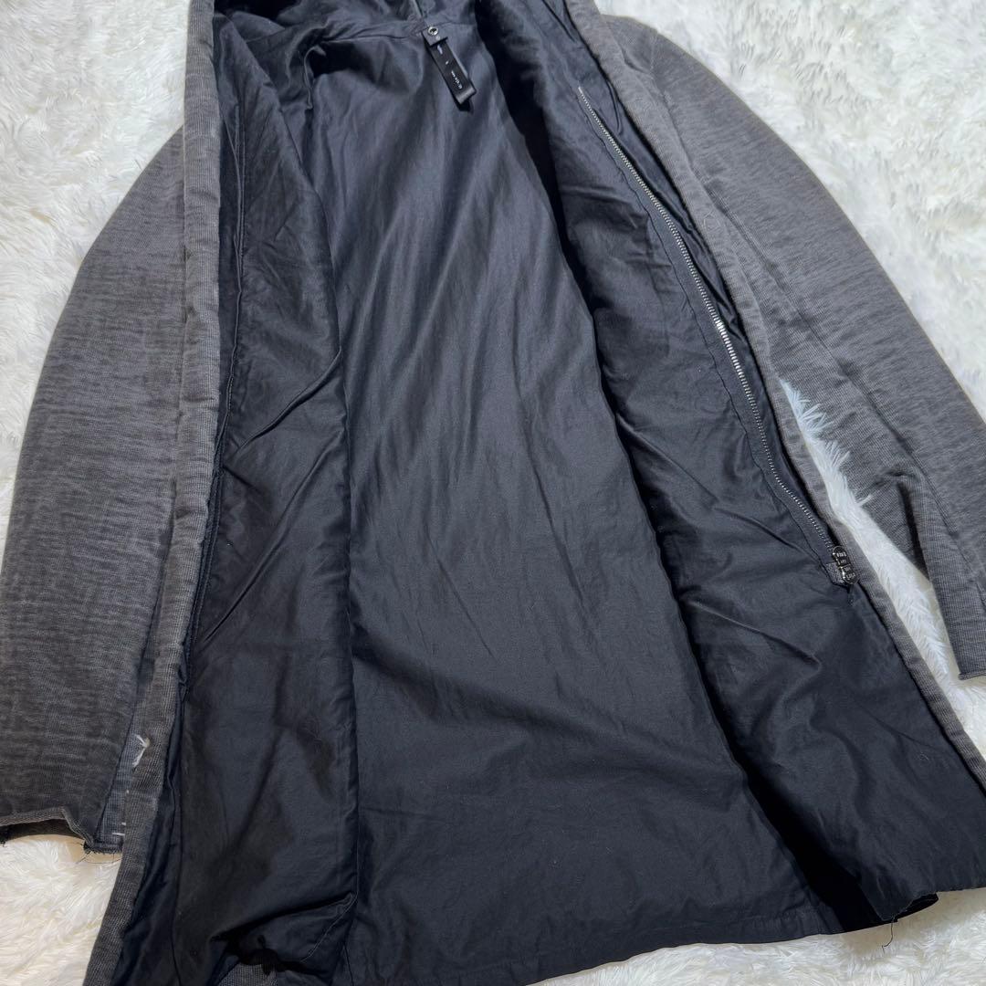 【極美品】wjk Big hood coat - EX heavy jersey