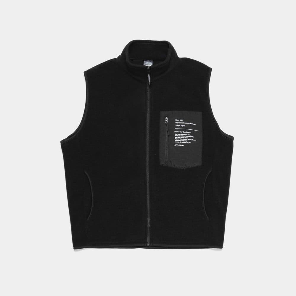 【APPLEBUM】FLEECE FULL ZIP フリースベスト【XXL】