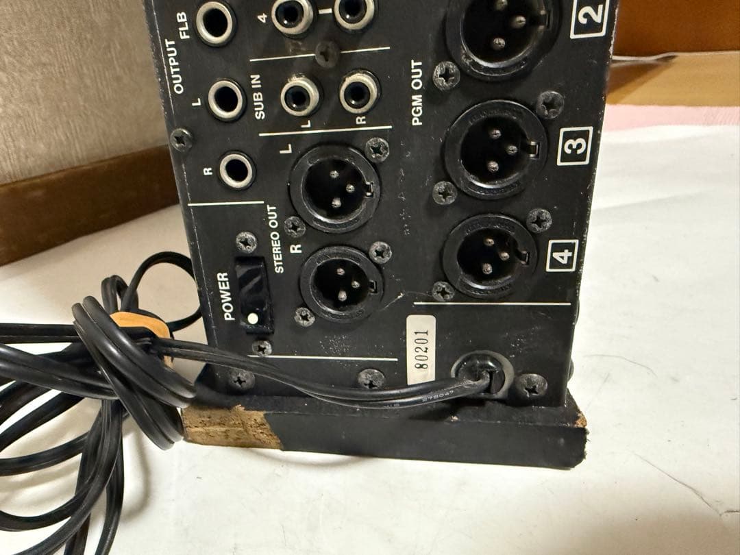 ジャンク品 TASCAM M-216 アナログミキサー 16ch