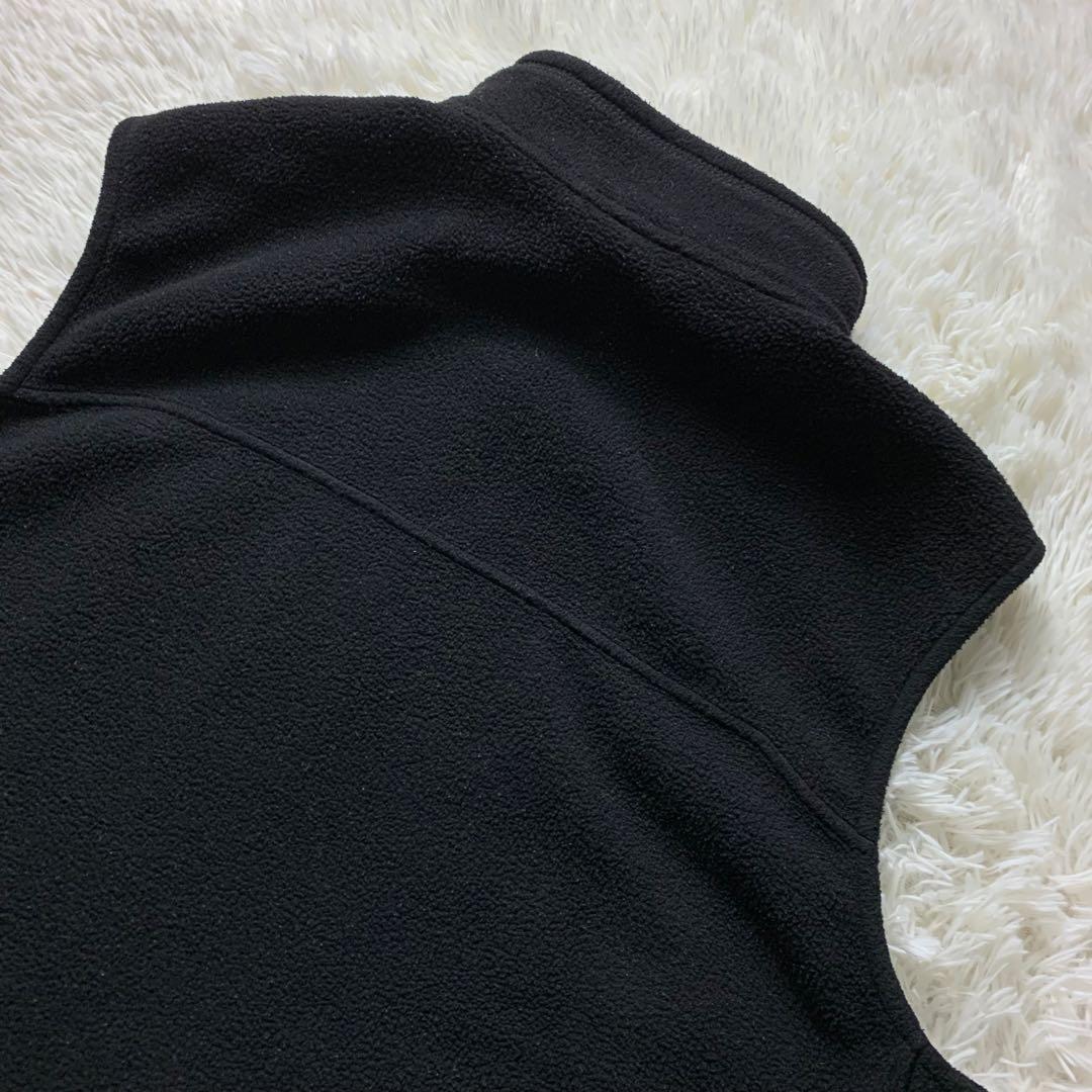 美品■パタゴニア フリースベスト ブラック XL シンチラ 23010FA19