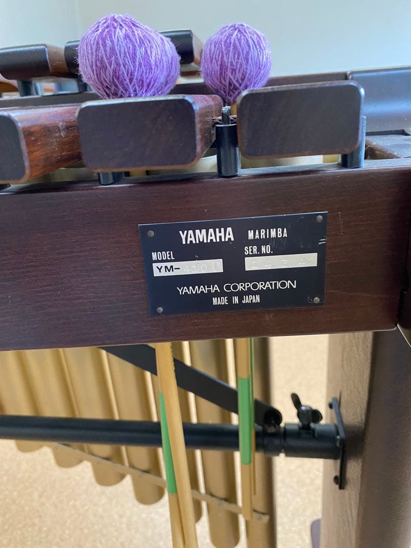 マリンバ4オクターブ　YAMAHA