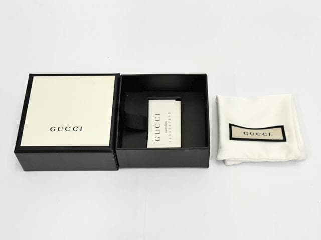 GUCCI グッチ ネックレス　Ag925 カットアウトGリング