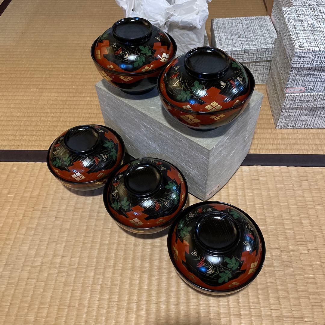 amefuri‼️ 茶道具「木製」『懐石道具』セット一式『茶会席揃』一式
