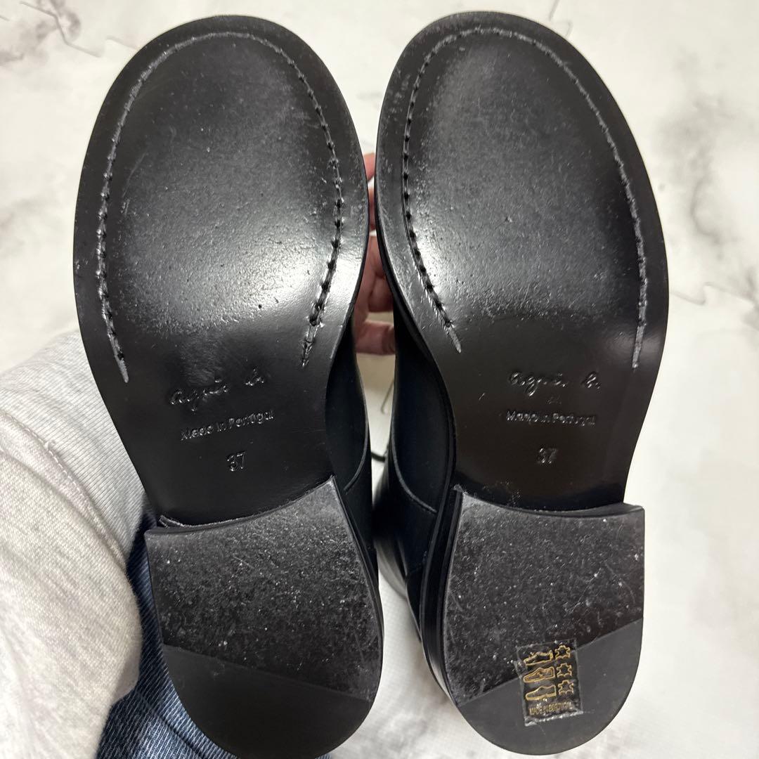 【極美品】agnes b.アニエスベー レースアップブーツ　23.5
