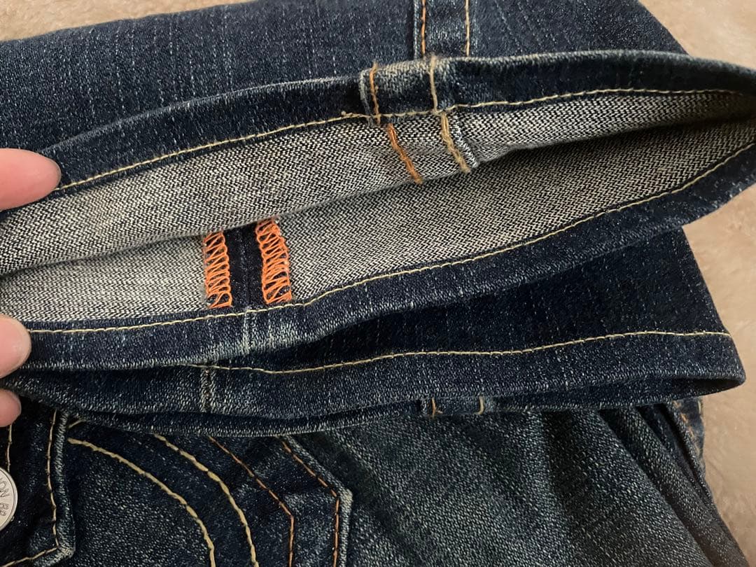 USA製/23/極美品/TRUE RELIGION/ブーツカット/フレアパンツ