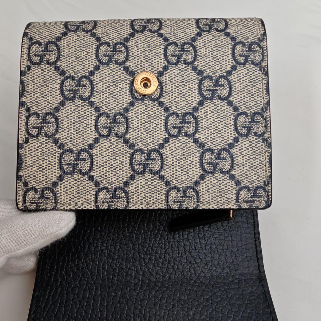 美品　グッチ財布　グッチ長財布　グッチggマーモント グッチレザー