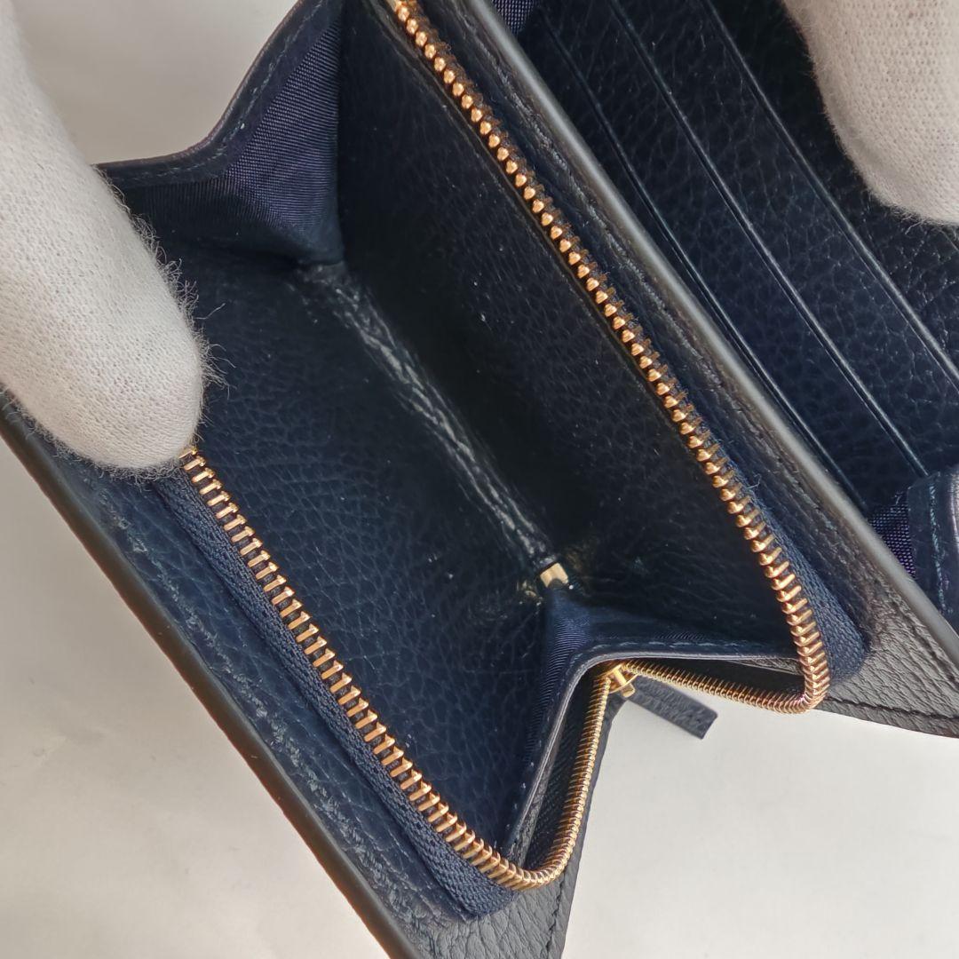 美品　グッチ財布　グッチ長財布　グッチggマーモント グッチレザー