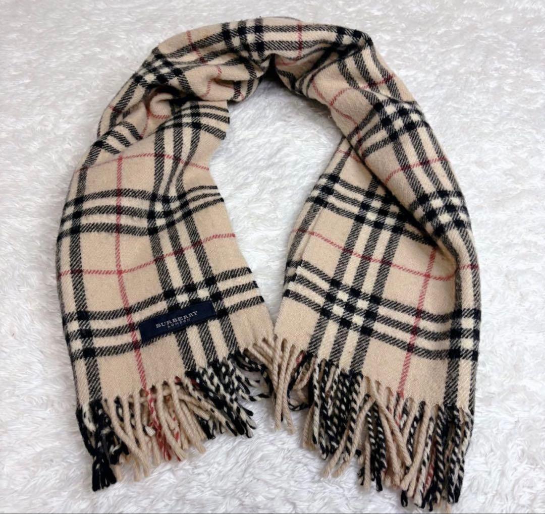 BURBERRY LONDON バーバリー ロンドン ノバチェック マフラー