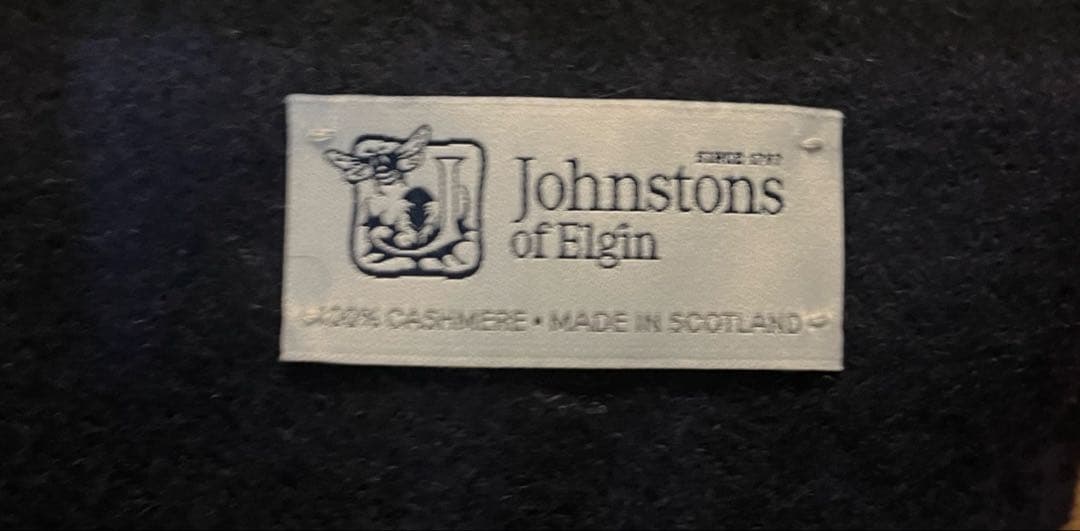 Johnstons of Elgin 大判ストール ニューブラックウォッチ