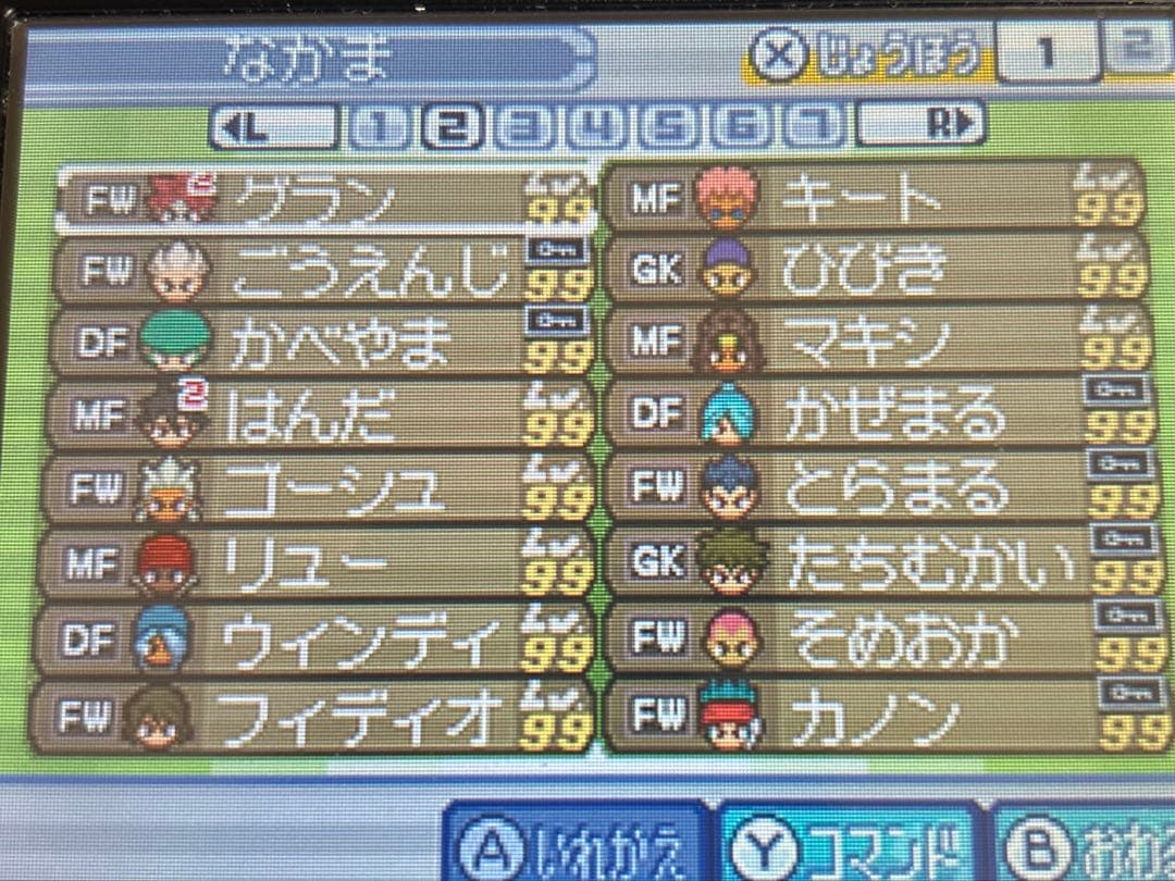 【全メンバーステータス上限突破】イナズマイレブン3世界への挑戦！！ジオーガ